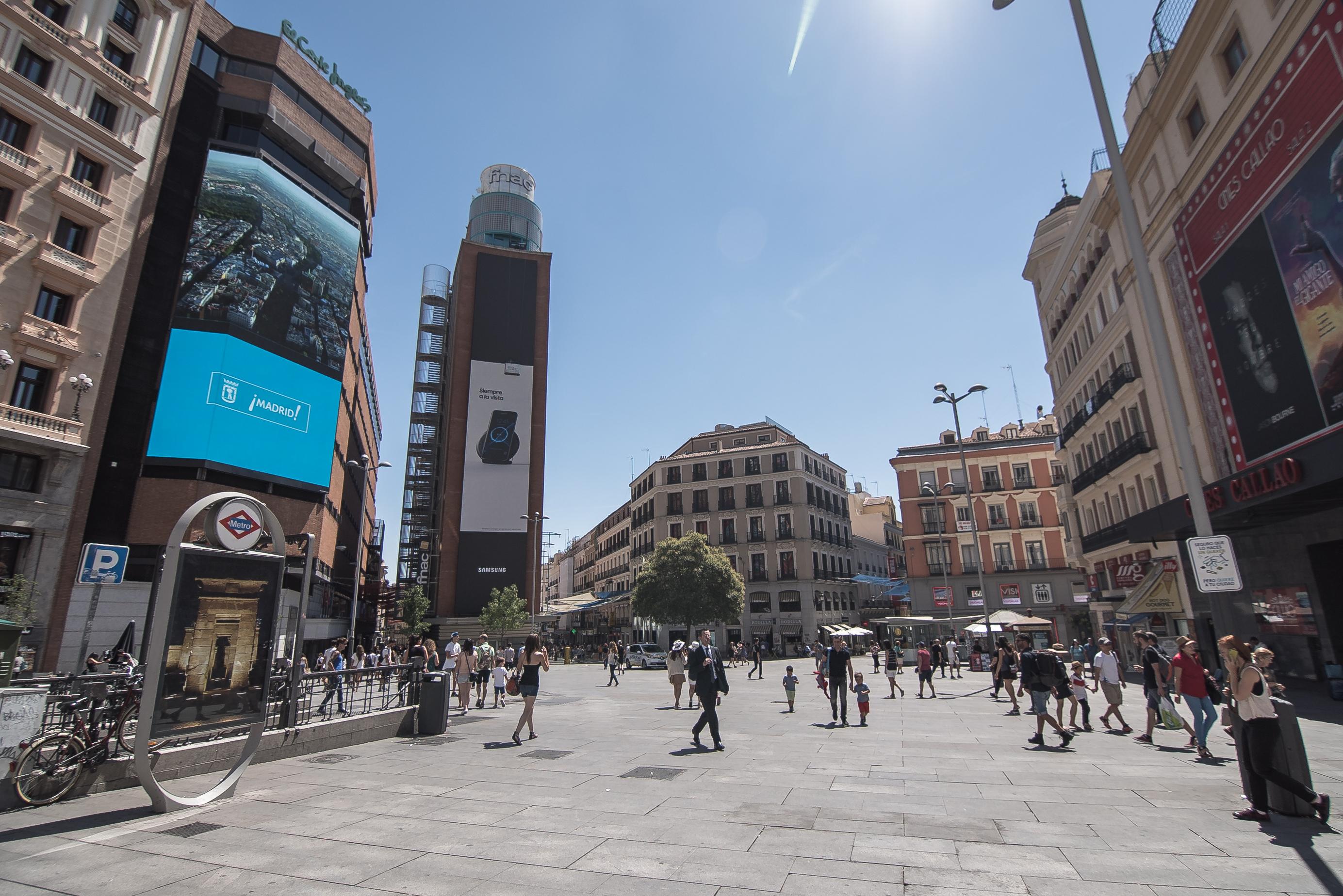 Petit Palace Plaza Espana Madryt Zewnętrze zdjęcie