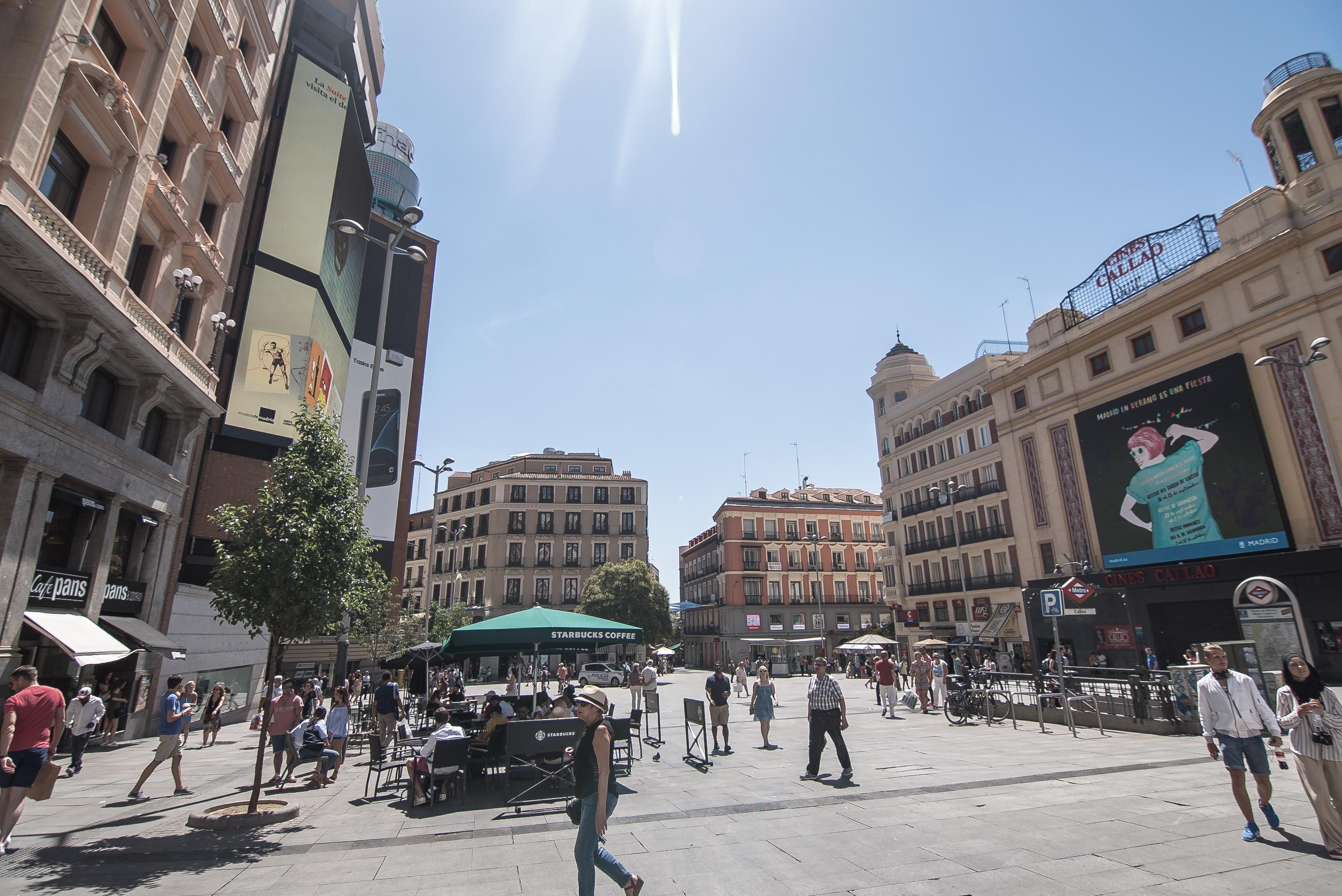 Petit Palace Plaza Espana Madryt Zewnętrze zdjęcie